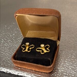 Vintage butterfly/stud Earrings
